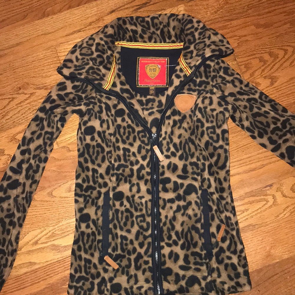 Horseware Ireland Leopard Fleece Barn Jacket S